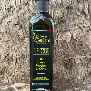 azienda santa barbara olio a firrisa bottiglia 0,50 olio EVO